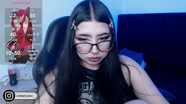 VamppyJane online show from 10.17.25