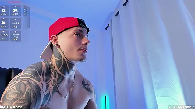 Snapshot of AlanRose01 chatting on 11.13.25 AlanRose01 online show from 11.13.25