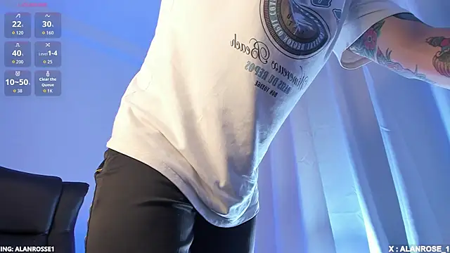 Snapshot of AlanRose01 chatting on 12.02.25 AlanRose01 online show from 12.02.25