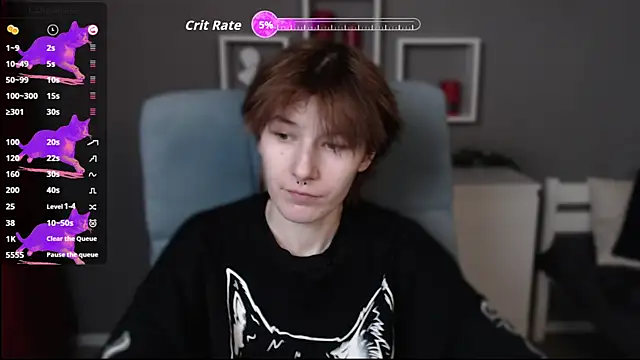 Snapshot of guitarandangell chatting on 12.01.25 guitarandangell online show from 12.01.25