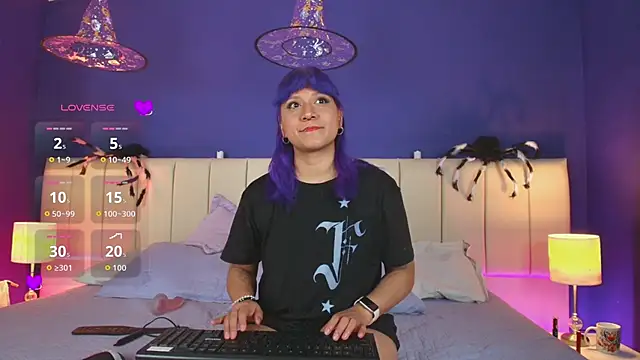 Snapshot of LuanEter chatting on 10.26.25 LuanEter online show from 10.26.25