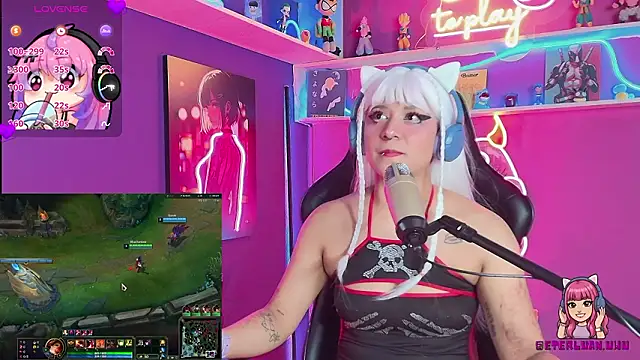 Snapshot of LuanEter chatting on 03.13.26 LuanEter online show from 03.13.26