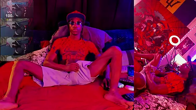 Snapshot of BlackLewdSpidey chatting on 01.19.25 BlackLewdSpidey online show from 01.19.25