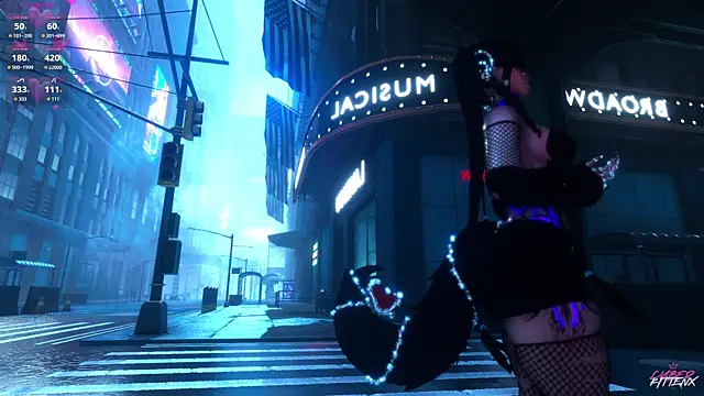 Snapshot of CyberKittenX chatting on 11.19.25 CyberKittenX online show from 11.19.25