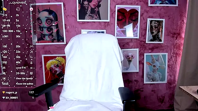 Snapshot of lexirouge__ chatting on 12.13.25 lexirouge online show from 12.13.25