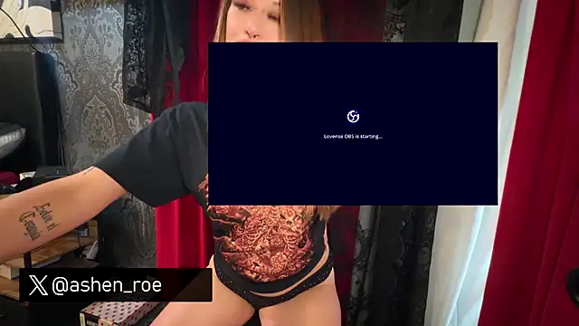 AshenRoe online show from 03.01.26