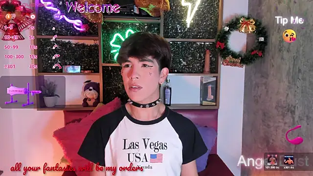 Angeldust19 online show from 12.20.25