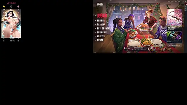 Snapshot of KiaraByte chatting on 12.05.25 KiaraByte online show from 12.05.25