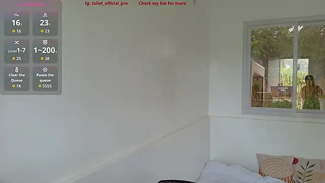 Juliet official pro online show from 07.24.26