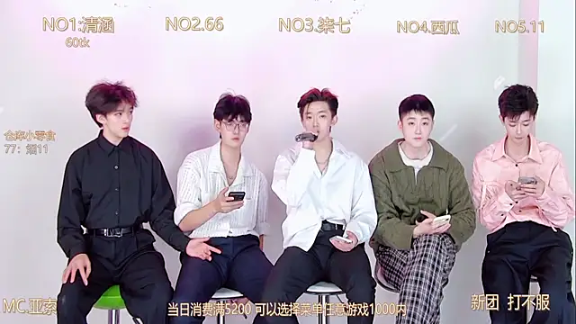 Snapshot of TNT-001 chatting on 12.03.25 TNT-001 online show from 12.03.25