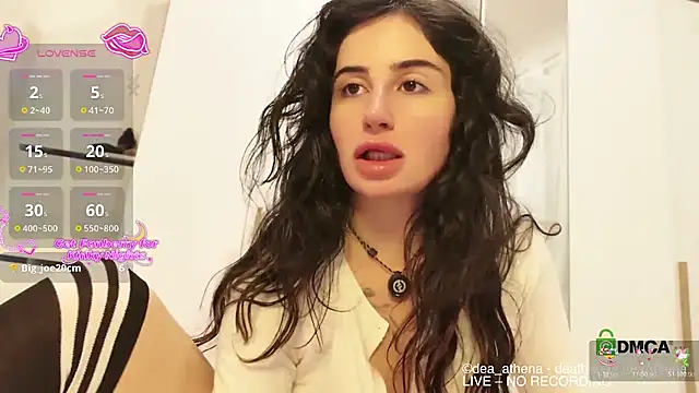 Snapshot of DeaAthena chatting on 02.02.26 DeaAthena online show from 02.02.26