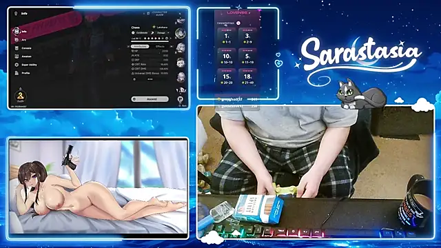 Sarastasia417 online show from 07.14.26
