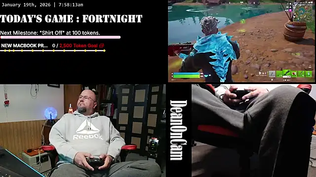 DeanonCam online show from 01.19.26