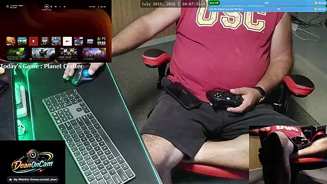 DeanonCam online show from 07.26.26