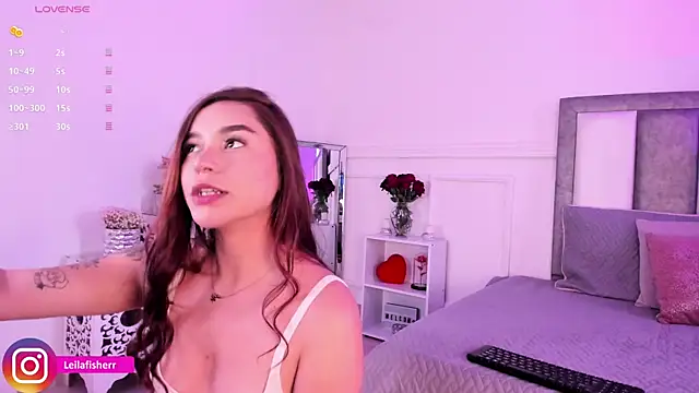 Leilafisherr online show from 03.10.26
