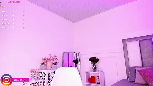 Leilafisherr online show from 03.15.26