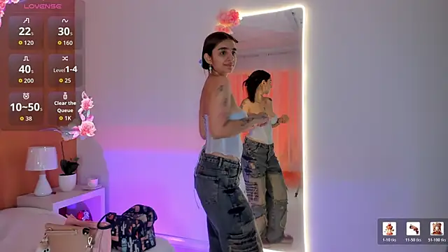 Abriil cutee online show from 07.21.26