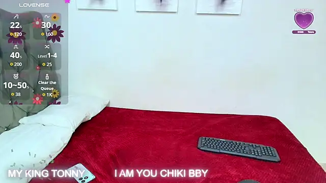 ScarleGrace online show from 03.10.26