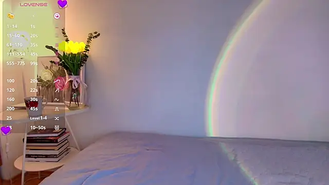 Snapshot of Kirabelle chatting on 03.26.26 Kirabelle online show from 03.26.26