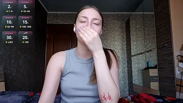 Snapshot of MousyHello chatting on 02.12.26 MousyHello online show from 02.12.26