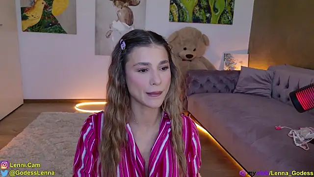 Lenna Godess online show from 03.14.25