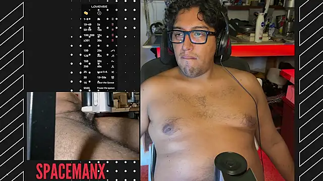 spacemanx eddy online show from 07.08.26