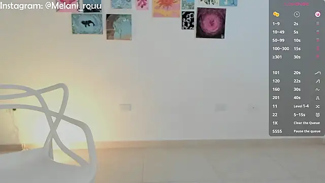 melrousses  online show from 03.11.26