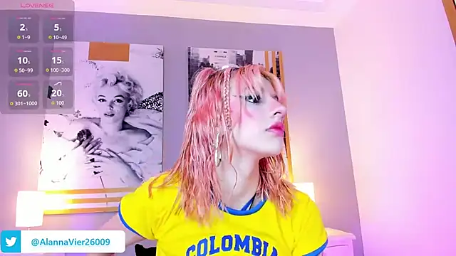 AlannaViera online show from 07.03.26