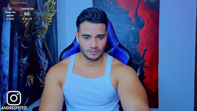 AndresRodriguez1 online show from 08.01.26