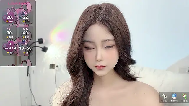 Snapshot of Memeli0 chatting on 03.16.26 Memeli0 online show from 03.16.26