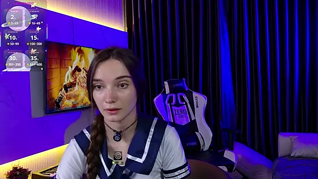 Snapshot of AnnyShore chatting on 03.02.26 AnnyShore online show from 03.02.26