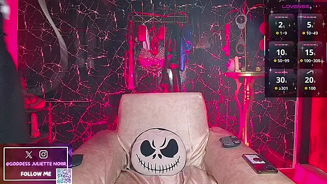 GoddessJulietteNoiir online show from 03.17.26