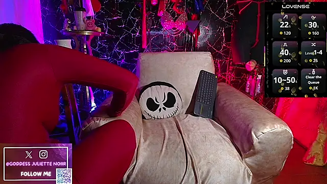 GoddessJulietteNoiir online show from 06.08.26