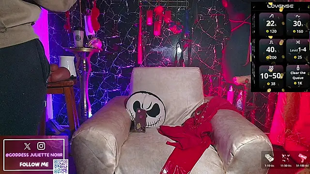 GoddessJulietteNoiir online show from 06.11.26