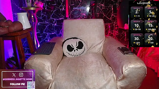 GoddessJulietteNoiir online show from 06.16.26