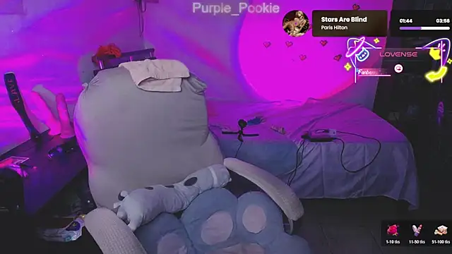 Purple-Pookiee online show from 06.09.26