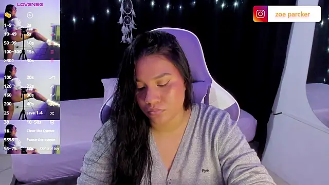 ZoeParcker online show from 03.09.26