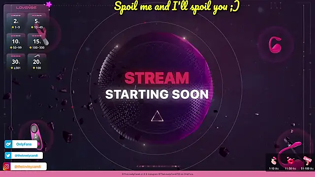 Snapshot of TheLovelyCandi chatting on 03.03.26 TheLovelyCandi online show from 03.03.26