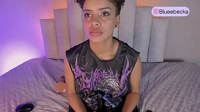 Snapshot of BeckaBlue chatting on 07.28.26 BeckaBlue online show from 07.28.26