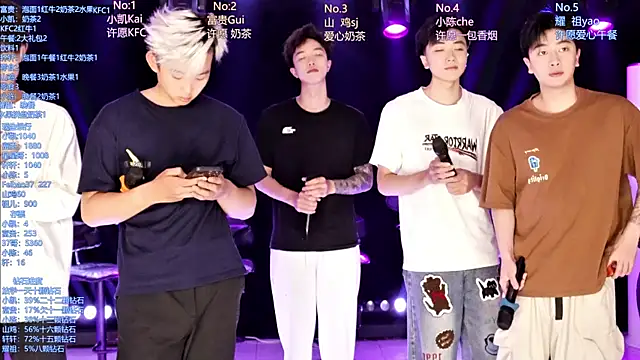 Snapshot of AOA-boy chatting on 05.09.26 AOA-boy online show from 05.09.26