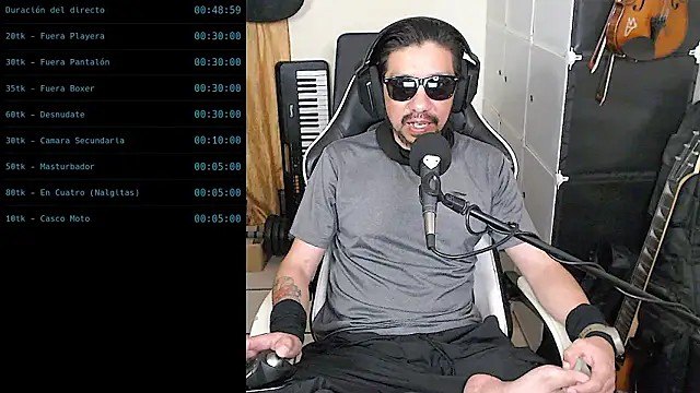 Snapshot of AntuanSV chatting on 03.13.26 AntuanSV online show from 03.13.26