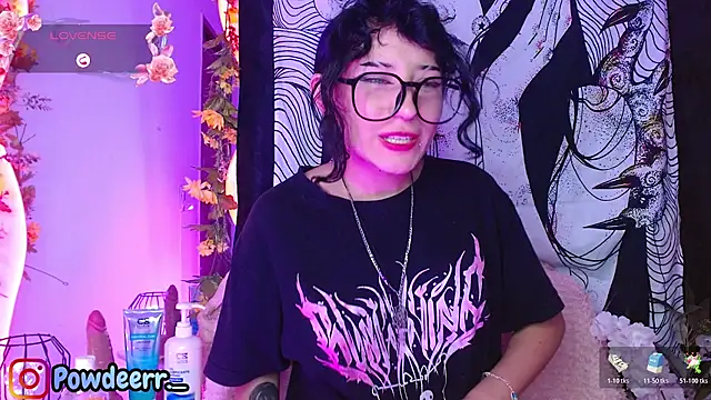 Snapshot of LeePowder chatting on 03.31.26 LeePowder online show from 03.31.26