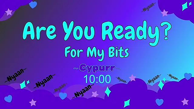 Snapshot of Cypurr chatting on 03.24.26 Cypurr online show from 03.24.26