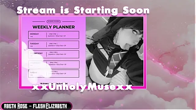 xxunholymusexx online show from 07.16.26