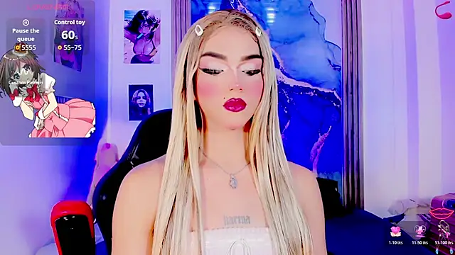 blonde queen- online show from 07.07.26
