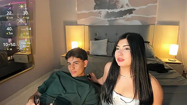 Snapshot of CleoandJames chatting on 03.21.26 CleoandJames online show from 03.21.26