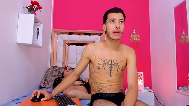 Camila and Johan naughty online show from 05.03.26