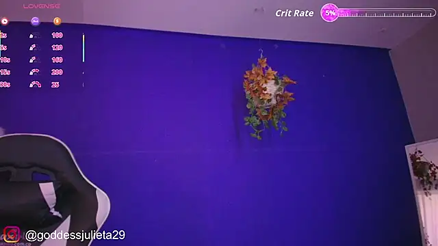 GoddessJulieta  online show from 06.25.26
