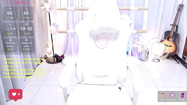 BabySnake online show from 07.08.26