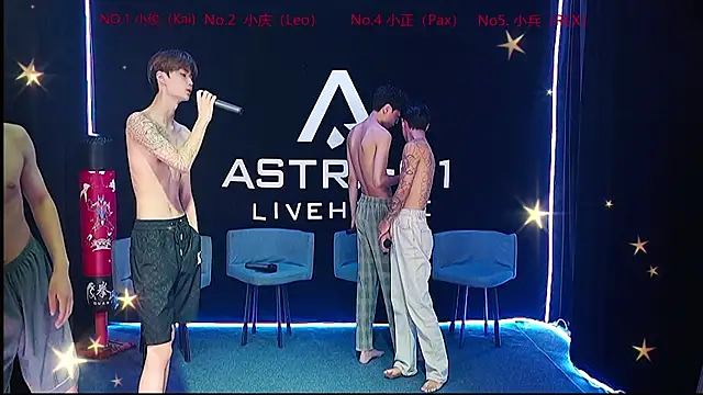 Snapshot of ASTRX-01 chatting on 07.28.26 ASTRX-01 online show from 07.28.26